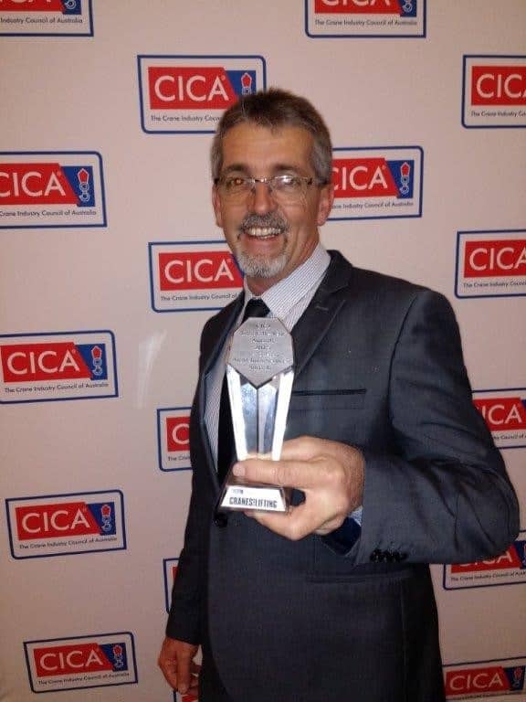 Chris C Award acceptance