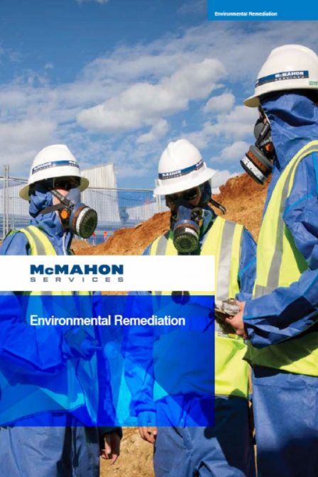 Environmental remediation brochure cover