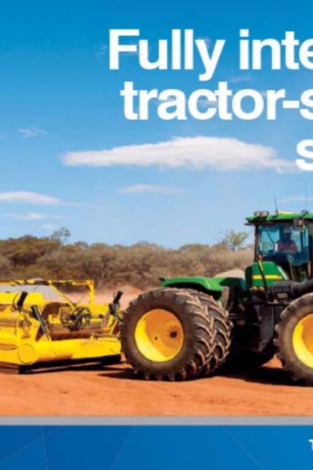 Tractor scraper system