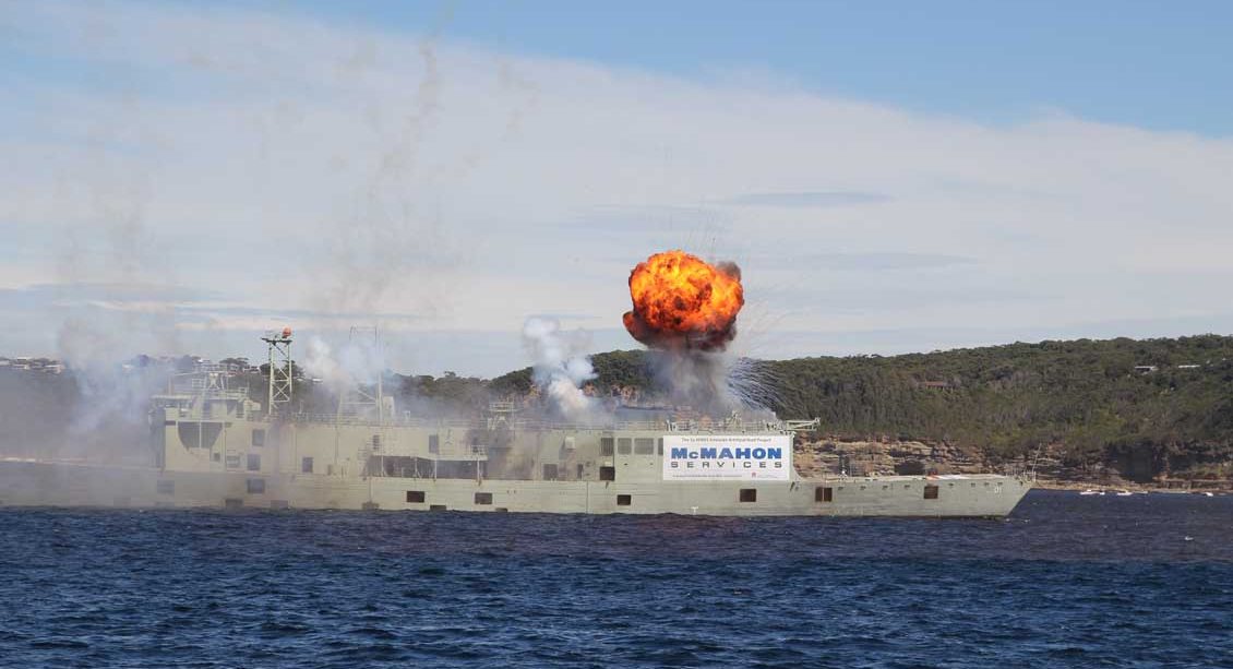 Decommissioned HMAS Adelaide