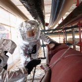 Incitec Pivot asbestos pipe lagging removal and reinsulation