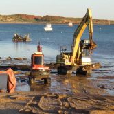 Dampier waste water pipe removal