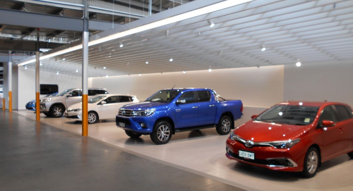 CMI Toyota New Vehicle Delivery Area Fit Out