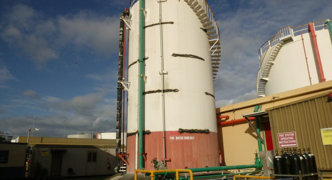 water storage tank for demolition