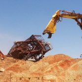 Demolition of Razorback Crushing Plant
