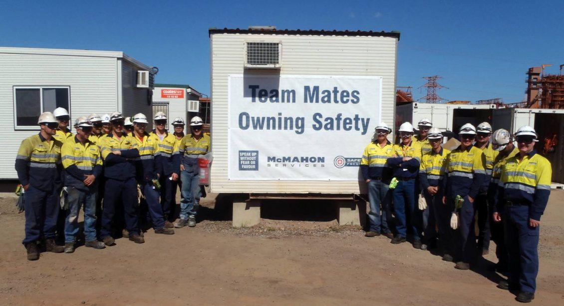 McMahon Services Team at Queensland Alumina Limited Maintenance Contract