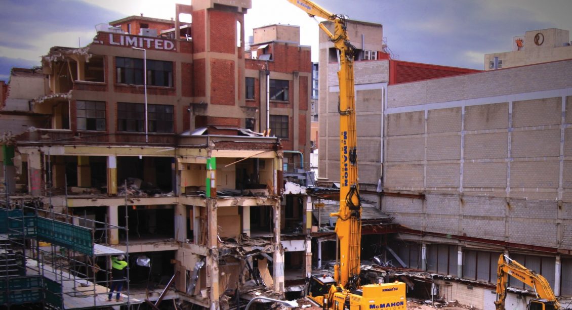 PC1250 Ultra High Reach Demolition Excavator