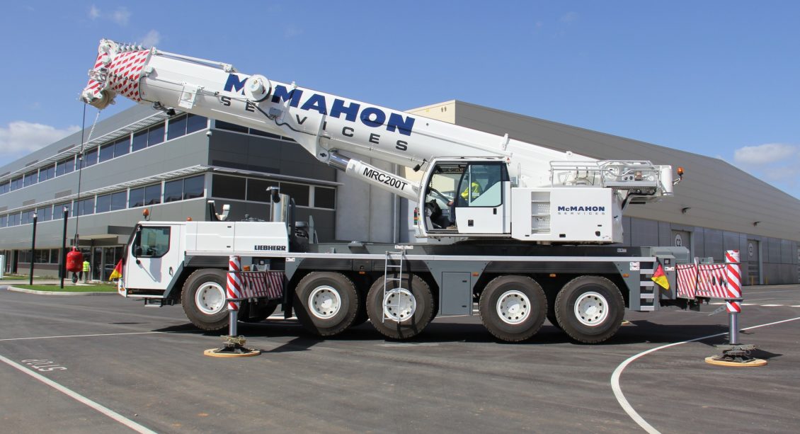 McMahon Liebherr 200 tonne Crane